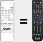 Comando &agrave; dist&acirc;ncia substituto de 0822 88603