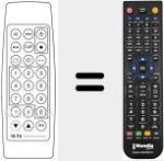 Comando &agrave; dist&acirc;ncia substituto de 15 T 4