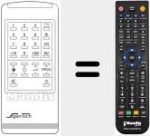 Comando &agrave; dist&acirc;ncia substituto de 26T1