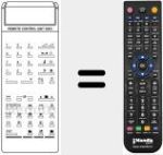 Comando &agrave; dist&acirc;ncia substituto de 30 D 3