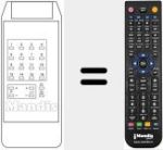 Comando &agrave; dist&acirc;ncia substituto de 36 SERIES