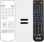 Comando &agrave; dist&acirc;ncia substituto de 37SYCE-5