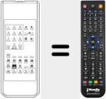 Comando &agrave; dist&acirc;ncia substituto de 40 / 100 SPAGNA