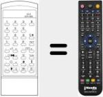 Comando &agrave; dist&acirc;ncia substituto de 5574 49 50