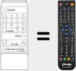 Comando &agrave; dist&acirc;ncia substituto de 596618-6