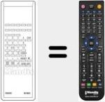 Comando &agrave; dist&acirc;ncia substituto de 70357 E