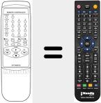 Comando &agrave; dist&acirc;ncia substituto de 97P1R2BT02