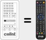 Comando à distância substituto de 99 ELECTRONIC