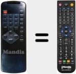 Comando &agrave; dist&acirc;ncia substituto de ASTI 4300