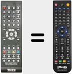 Comando à distância substituto de B-031-1