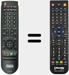 Comando &agrave; dist&acirc;ncia substituto de B-327-SB