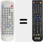 Comando &agrave; dist&acirc;ncia substituto de BT-0413 A