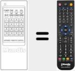 Comando à distância substituto de 92022296802