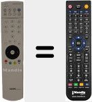Comando à distância substituto de CONTROL 350 DVD (87000062)