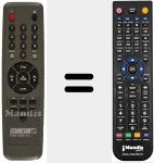 Comando &agrave; dist&acirc;ncia substituto de DSB 1000-2CI