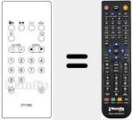 Comando à distância substituto de DT 1000