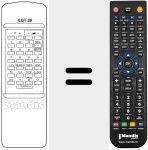 Comando &agrave; dist&acirc;ncia substituto de EGT 28