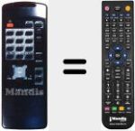 Comando &agrave; dist&acirc;ncia substituto de EX-300