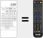 Comando &agrave; dist&acirc;ncia substituto de FB 400