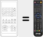 Comando &agrave; dist&acirc;ncia substituto de FB 40 VS / TEXT