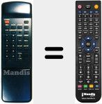 Comando &agrave; dist&acirc;ncia substituto de F SAT 4