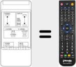 Comando &agrave; dist&acirc;ncia substituto de GS-2