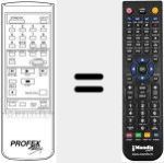 Comando &agrave; dist&acirc;ncia substituto de HQS-200