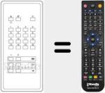 Comando &agrave; dist&acirc;ncia substituto de IR 16
