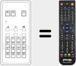 Comando &agrave; dist&acirc;ncia substituto de IQ 16