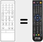 Comando &agrave; dist&acirc;ncia substituto de IR 2030 M