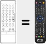 Comando &agrave; dist&acirc;ncia substituto de IR 2060 M