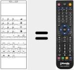 Comando &agrave; dist&acirc;ncia substituto de 30 M