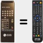 Comando &agrave; dist&acirc;ncia substituto de MOTOR CONTROL