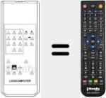 Comando à distância substituto de LOGICOMPUTER