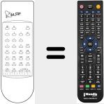 Comando &agrave; dist&acirc;ncia substituto de LS 500