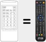Comando &agrave; dist&acirc;ncia substituto de M 51 H