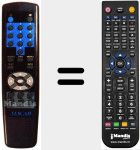 Comando &agrave; dist&acirc;ncia substituto de NRF-580