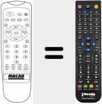 Comando à distância substituto de NRF-900