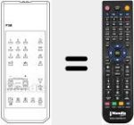 Comando &agrave; dist&acirc;ncia substituto de P 1 M