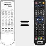 Comando &agrave; dist&acirc;ncia substituto de RC 0821
