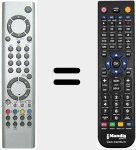 Comando &agrave; dist&acirc;ncia substituto de RC 1602