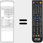 Comando &agrave; dist&acirc;ncia substituto de RC 322