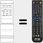 Comando &agrave; dist&acirc;ncia substituto de RC 68