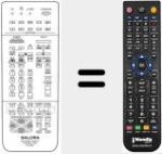 Comando &agrave; dist&acirc;ncia substituto de RC 9800