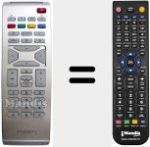 Comando &agrave; dist&acirc;ncia substituto de RCFE 05 ZAU-00