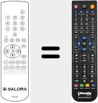 Comando &agrave; dist&acirc;ncia substituto de RCS 800