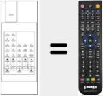 Comando &agrave; dist&acirc;ncia substituto de RCS 9085