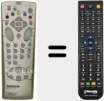 Comando &agrave; dist&acirc;ncia substituto de RCT 110 DB 1