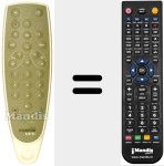 Comando &agrave; dist&acirc;ncia substituto de RCT 315