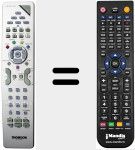 Comando &agrave; dist&acirc;ncia substituto de RCT 615 DBLM 1